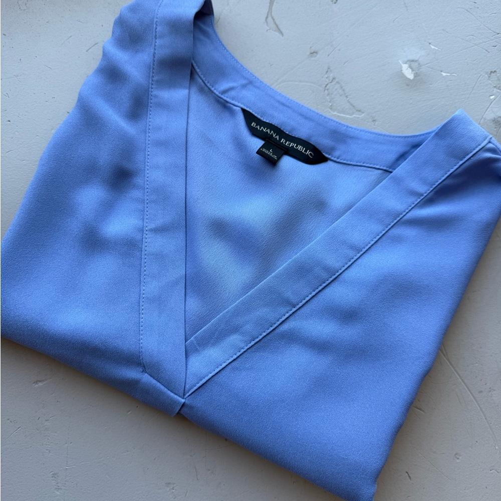 Banana Republic Sky Blue Top